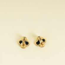 Van Cleef & Arpels 18K Yellow Gold Vintage Alhambra Earrings