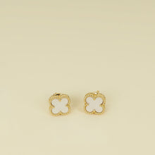 Van Cleef & Arpels 18K Yellow Gold Sweet Alhambra MOP Earstuds