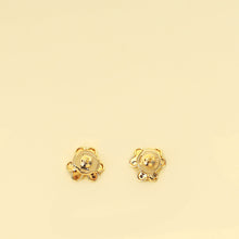 Van Cleef & Arpels 18K Yellow Gold Frivole Earrings Mini Model