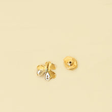 Van Cleef & Arpels 18K Yellow Gold Frivole Earrings Mini Model