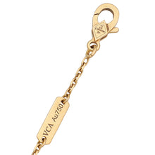 VAn Cleef & Arpels 18K Rose Gold Diamond Silver Obsidian Vintage Alhambra Holiday 2023 Necklace