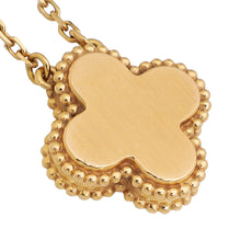 VAn Cleef & Arpels 18K Rose Gold Diamond Silver Obsidian Vintage Alhambra Holiday 2023 Necklace