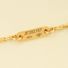 Van Cleef & Arpels 18K Yellow Gold Sweet Alhambra MOP Bracelet