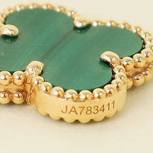 Van Cleef & Arpels Vintage Alhambra 5 Motifs Malachite Bracelet