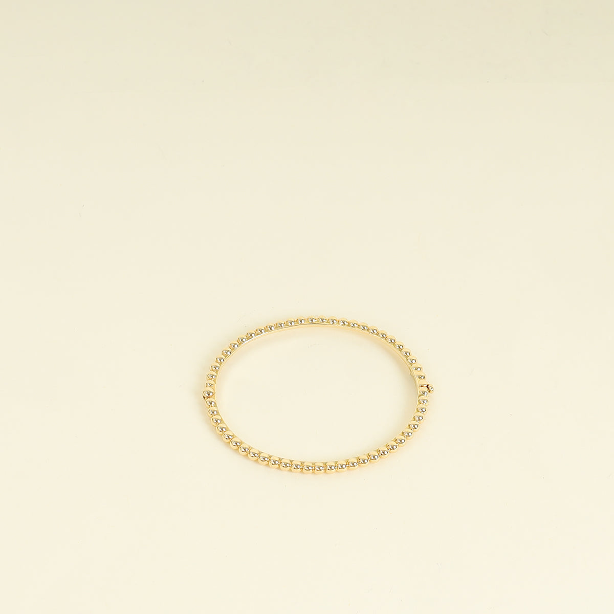 Van Cleef & Arpels 18K Yellow Gold Perlée Pearls Bracelet
