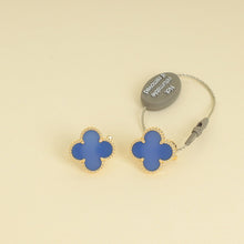 Van Cleef & Arpels 18K Yellow Gold Vintage Alhambra Earrings
