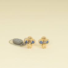 Van Cleef & Arpels 18K Yellow Gold Vintage Alhambra Earrings