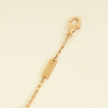 Van Cleef & Arpels 18K Rose Gold Diamond Holiday Pendant Pink MOP Necklace
