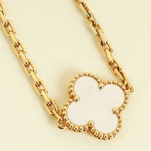 Van Cleef & Arpels 18K Yellow Gold Vintage Alhambra 10 Motifs Necklace