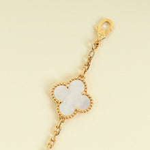 Van Cleef & Arpels 18K Yellow Gold Vintage Alhambra 10 Motifs Necklace