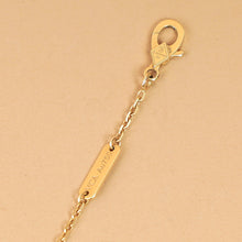 Van Cleef & Arpels 18K Yellow Gold Diamond Frivole 3 Flowers Pendant Mini Model Necklace