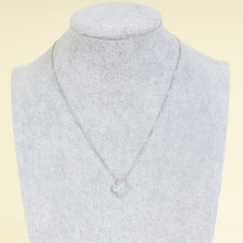 Van Cleef & Arpels 18K White Gold Vintage Alhambra Necklace