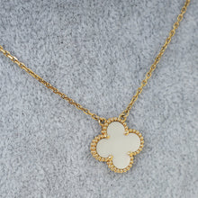 Van Cleef & Arpels 18K Yellow Gold Alhambra MOP Pendant Necklace