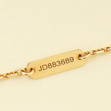 Van Cleef & Arpels 18K Yellow Gold Alhambra MOP Pendant Necklace