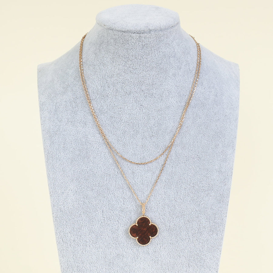 Van Cleef & Arpels 18K Pink Gold Magic Alhambra Necklace