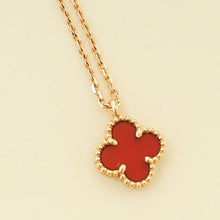 Van Cleef & Arpels 18K Rose Gold Sweet Alhambra Pendant Necklace