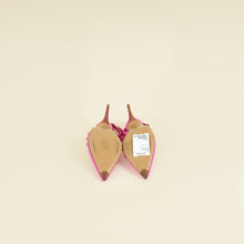 Valentino Fuchsia Rockstud Caged Ankle Strap Pump 37.5