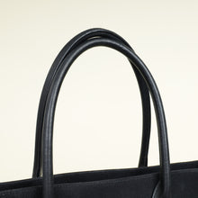 YSL Black Rive Gauche Tote Bag