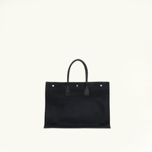 YSL Black Rive Gauche Tote Bag