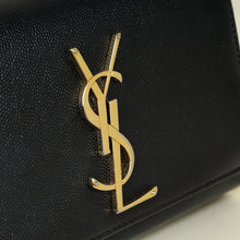 YSL Black Monogram Kate Satchel Chain Shoulder Bag