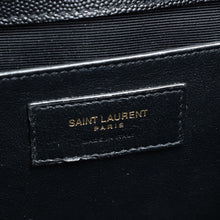 YSL Black Mix Quilt Envelope Chain Medium Shoulder Bag