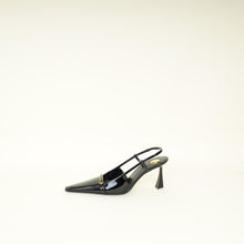 YSL Black Jacqueline Slingback Pump 40