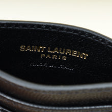 YSL Black Cassandre Matelasse Card Holder