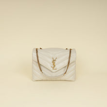 YSL Blanc Vintage Loulou Small Shoulder Bag