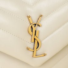YSL Blanc Vintage Loulou Small Shoulder Bag