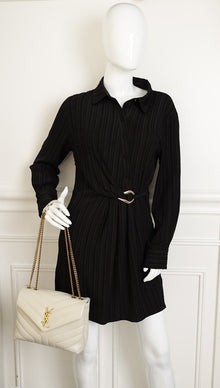 YSL Blanc Vintage Loulou Small Shoulder Bag