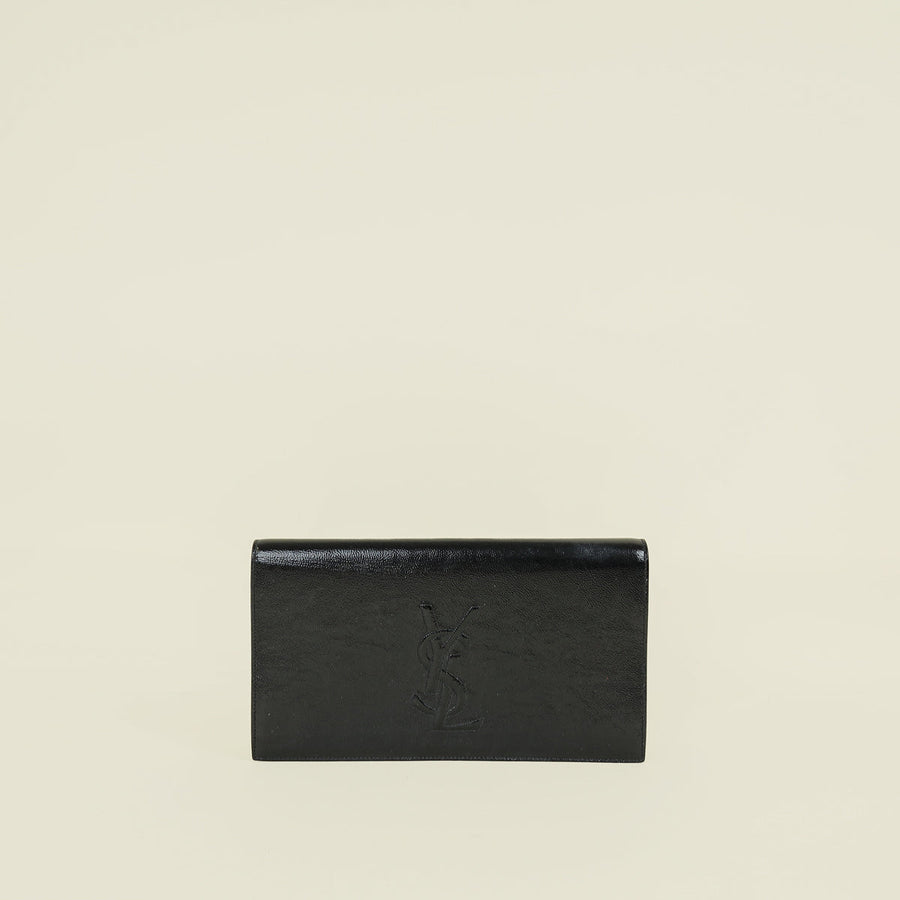 YSL Black Belle de Jour Clutch