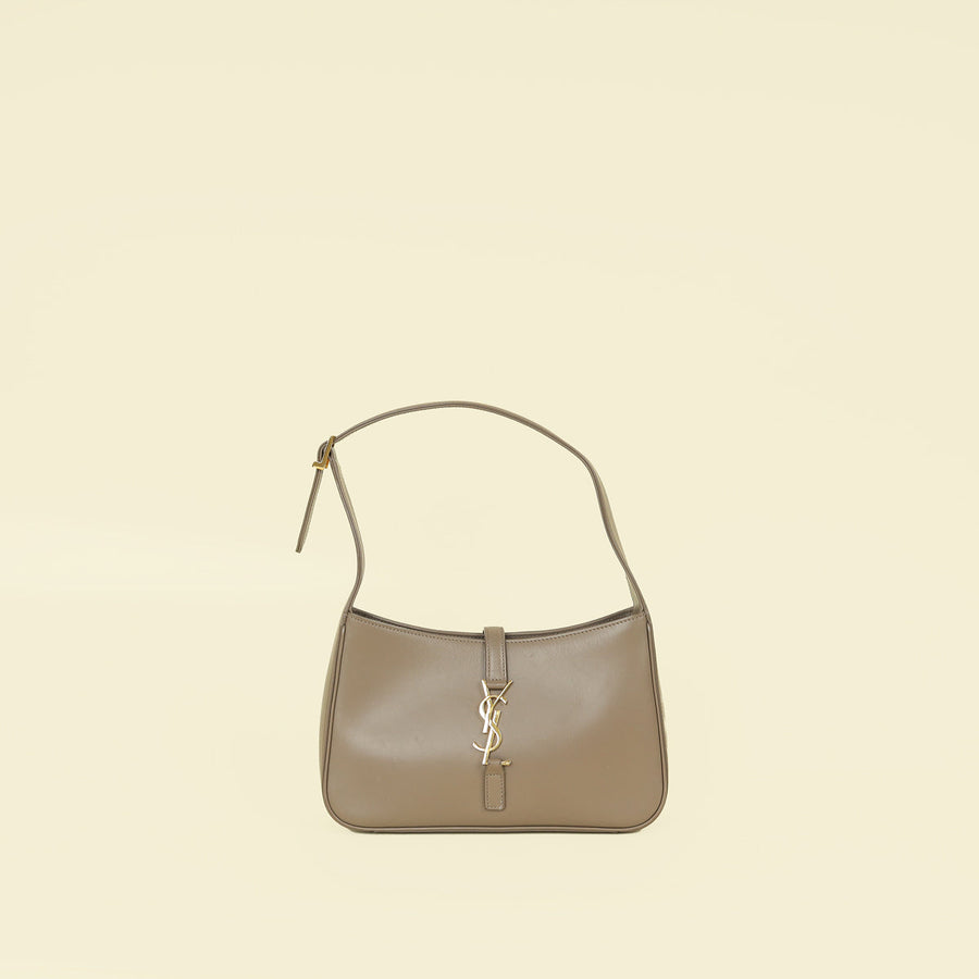 YSL Taupe LE 5 À 7 Bag