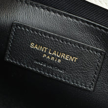 YSL Vintage Blanc Monogram Kate Tassel Medium Shoulder Bag