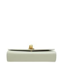 YSL Vintage Blanc Monogram Kate Tassel Medium Shoulder Bag