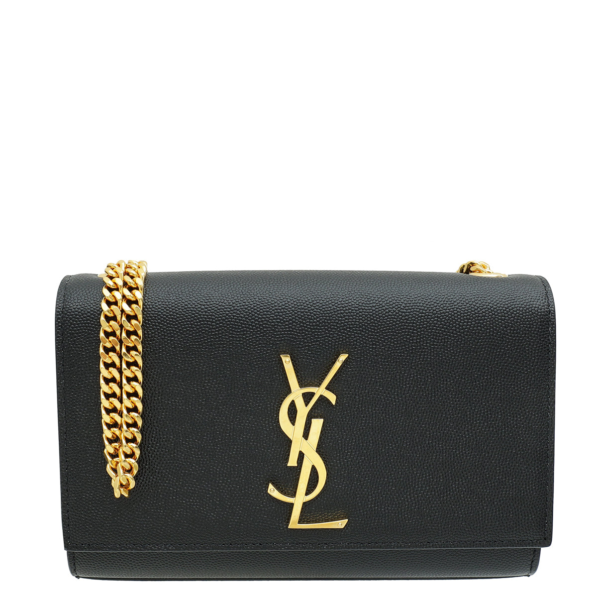 YSL Black Monogram Kate Small Shoulder Bag