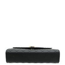YSL Black Mix Quilted Envelope Medium Shoulder Bag