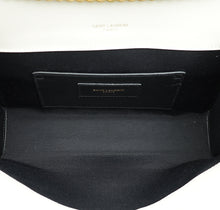 YSL Blanc Vintage Mix Quilted Envelope Small Shoulder Bag