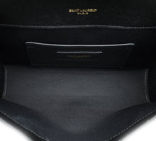 YSL Black Mix Quilted Envelope Small Shoulder Bag