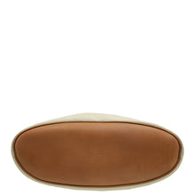 YSL Bicolor Logo Plaque Tote Bag