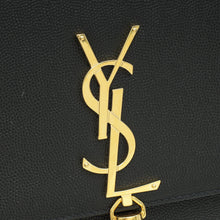 YSL Black Monogram Kate Tassel Medium Shoulder Bag