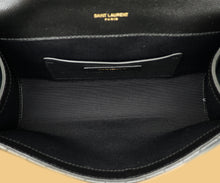 YSL Black Mix Quilted Envelope Small Shoulder Bag