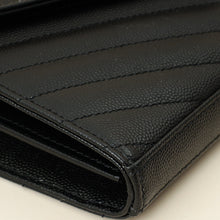 YSL Black Cassandre Chain Wallet