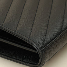 YSL Black Cassandre Chain Wallet