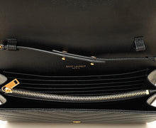 YSL Black Cassandre Chain Wallet