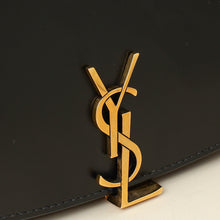 YSL Black Voltaire in Box Shoulder Bag