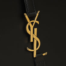 YSL Black LE 5 À 7 Smooth Hobo Bag