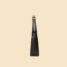 YSL Black LE 5 À 7 Smooth Hobo Bag