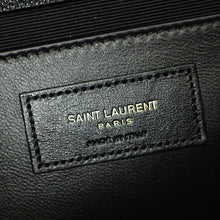 YSL Black Mix Quilted Envelope Medium Shoulder Bag