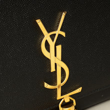 YSL Black Monogram Kate Tassel Medium Shoulder Bag