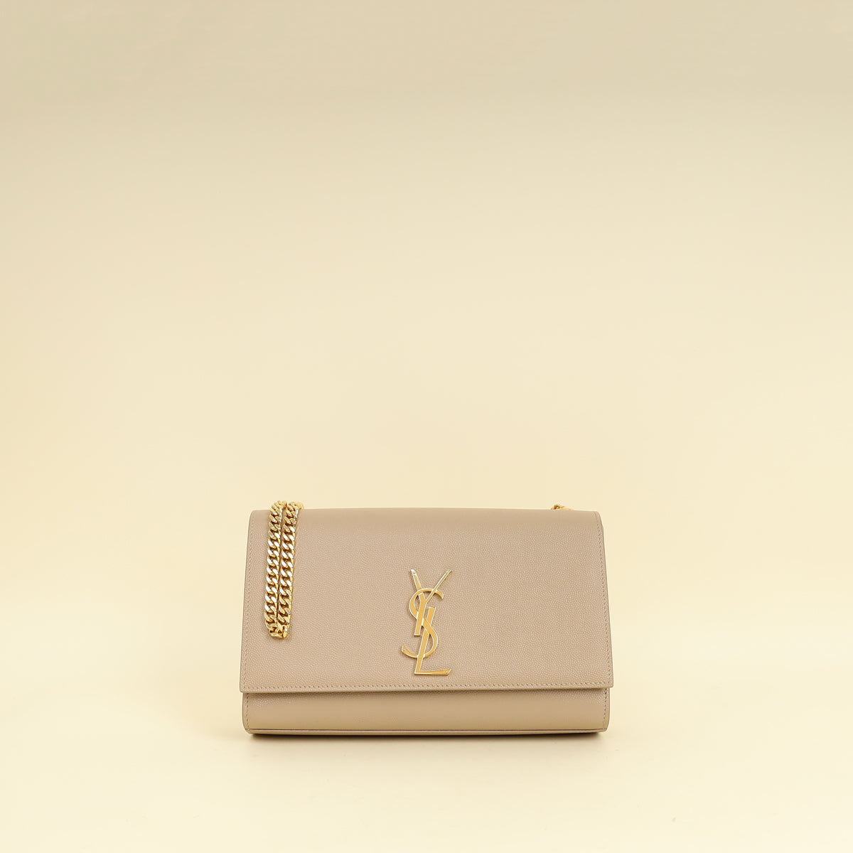 YSL Nude Monogram Kate Shoulder Bag